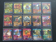 VINTAGE 2006 Relaunch MEG Monster in My Pocket - Action Figure Battle Cards
