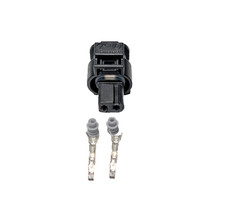 2 PIN Pigtail Plug Housing Connector Fuel Injector Solenoid For VW Audi Porsche