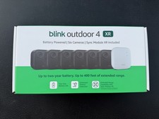 Cámaras de seguridad para exteriores Blink 4 XR 6 con módulo de sincronización HD inalámbrico