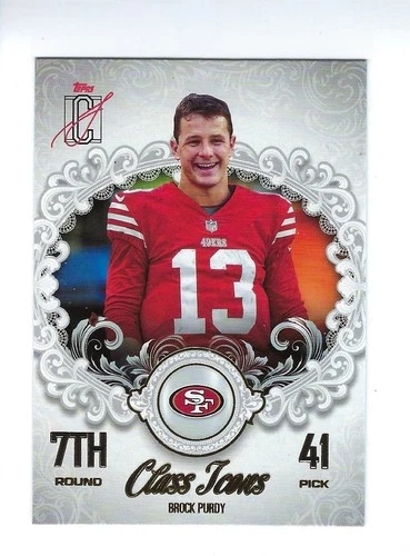 2025 Topps Signature Brock Purdy Base (RAW)