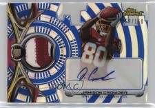 2015 Topps Finest Rookie Blue Refractor 59/150 Jamison Crowder Patch Auto 17wr