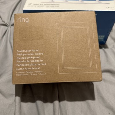 Ring Small Solar Panel USB-C Home Security Attachment White 23-011294-01