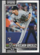 2026 Topps Series 1 Wikelman Gonzalez RC #167 White Sox