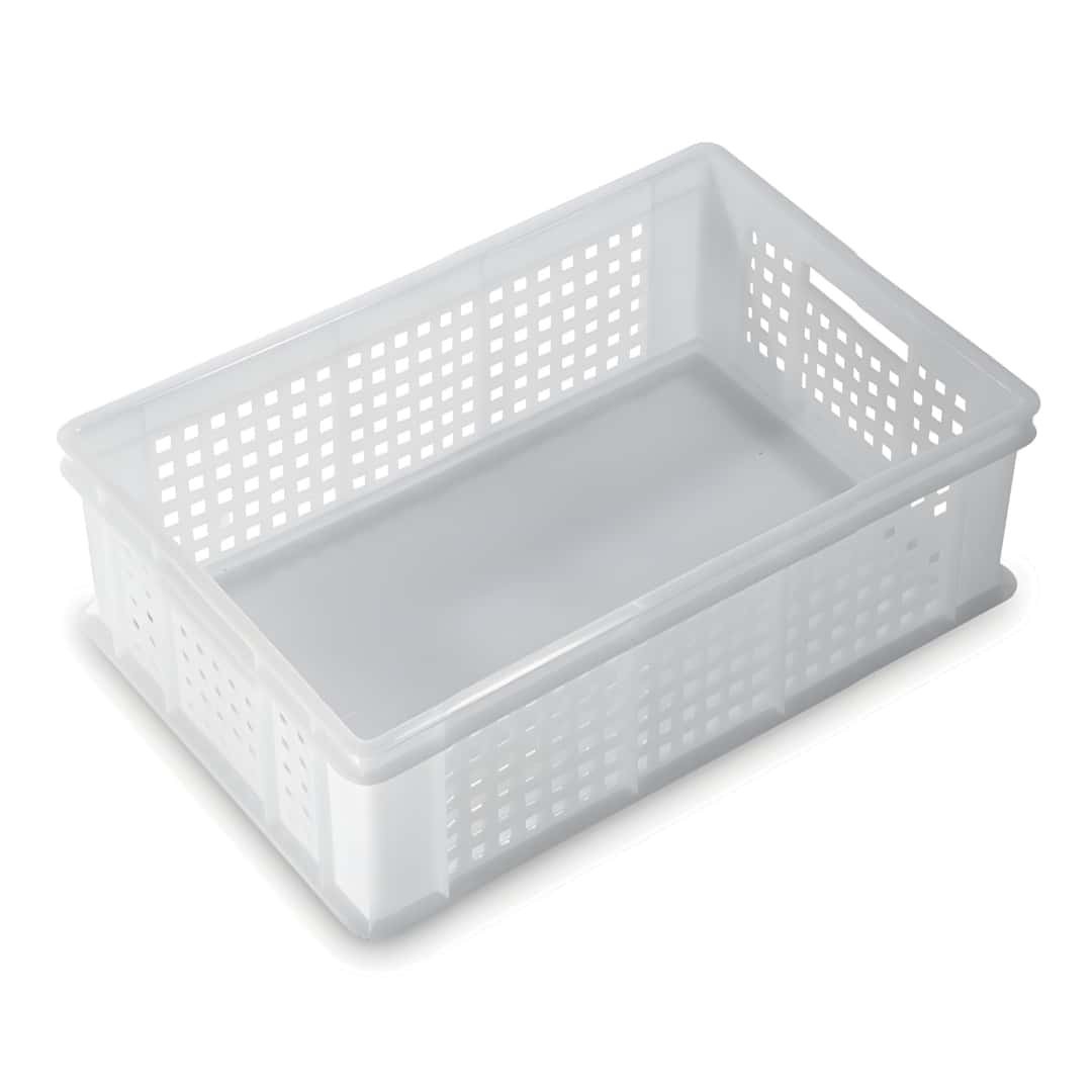 Caja De Alimentos Blanca 30x40x10 Cm - Giganplast - Pasta Fresca