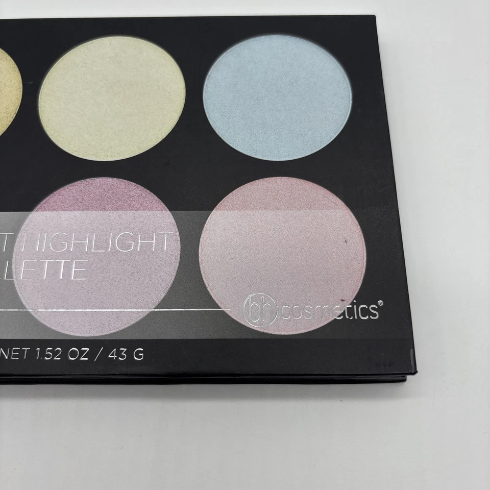 BH Cosmetics RARE Blacklight Highlight 6 Color Palette NEW - Image 3 of 4