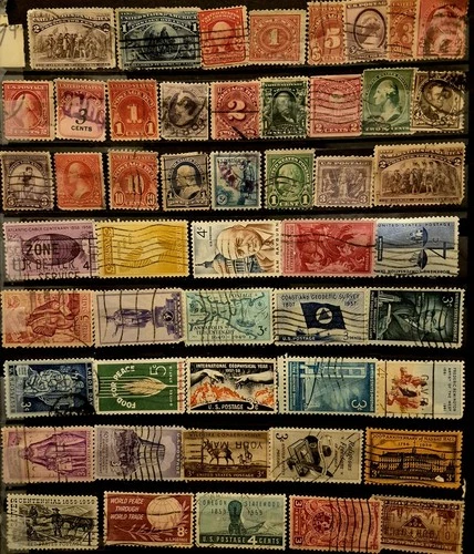 used U.S. stamps (Lots #8845) Stamps Used Collection United States Nations