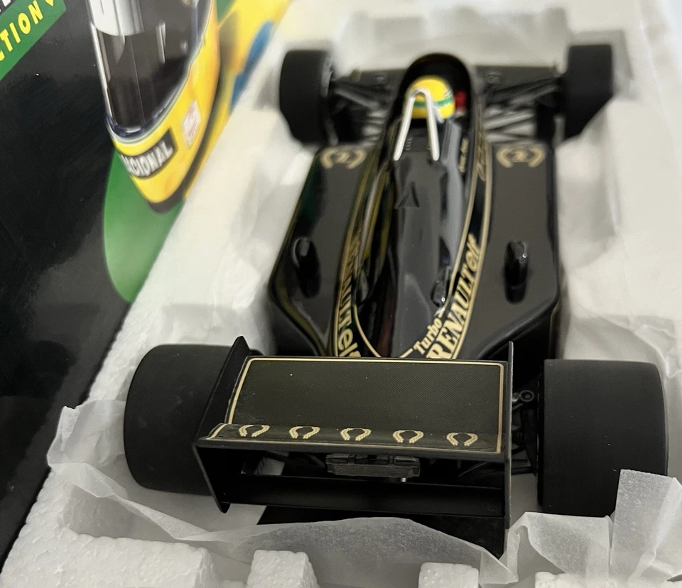 1:18 Minichamps Lotus Renault 97t 1985 A. Senna - Image 3 of 4
