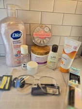 Beauty & Self-Care Bundle – Raw Sugar Scrub, Dial Wash, Aveeno, SPF 30, Box#7