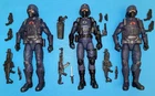 GI Joe Classified #24 & 37 COBRA TROOPERS OFFICER LOT OF 3 6-Inch Figures Loose