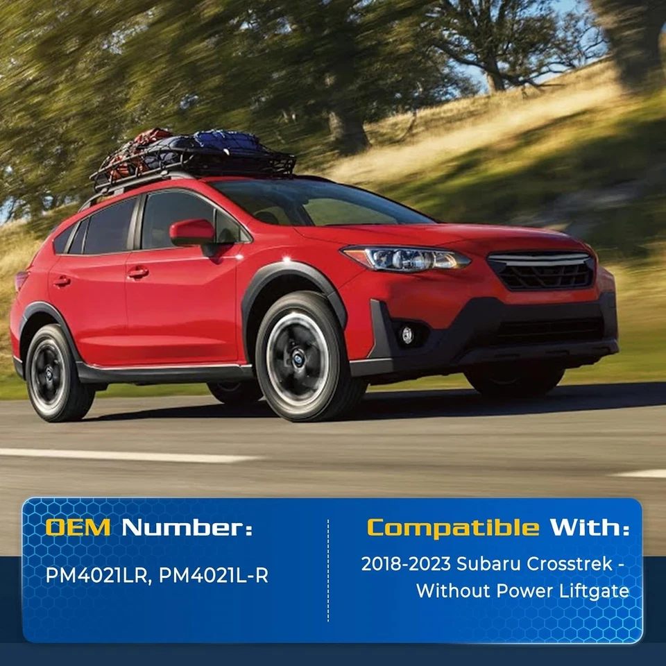 Puntales de puerta trasera ARANA para Subaru Crosstrek 2018-2023, repuesto de escotilla trasera Foto 2 de 4