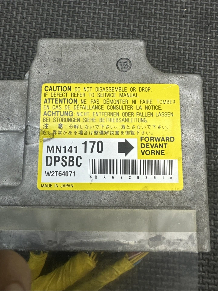 Unidad de control MITSUBISHI Eclipse 2006 NAW SRS Foto 3 de 4