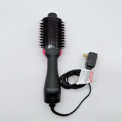 Revlon One-Step Volumizer Hair Dryer Hot Air Brush RVDR5222 Black Pink Tested