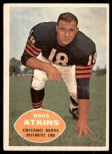 1960 Topps #20 DOUG ATKINS Chicago Bears VGEX-EX