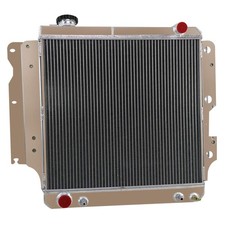 For 1987-2006 Jeep Wrangler Yjtj 3 Row All Aluminum Racing Cooling Radiator