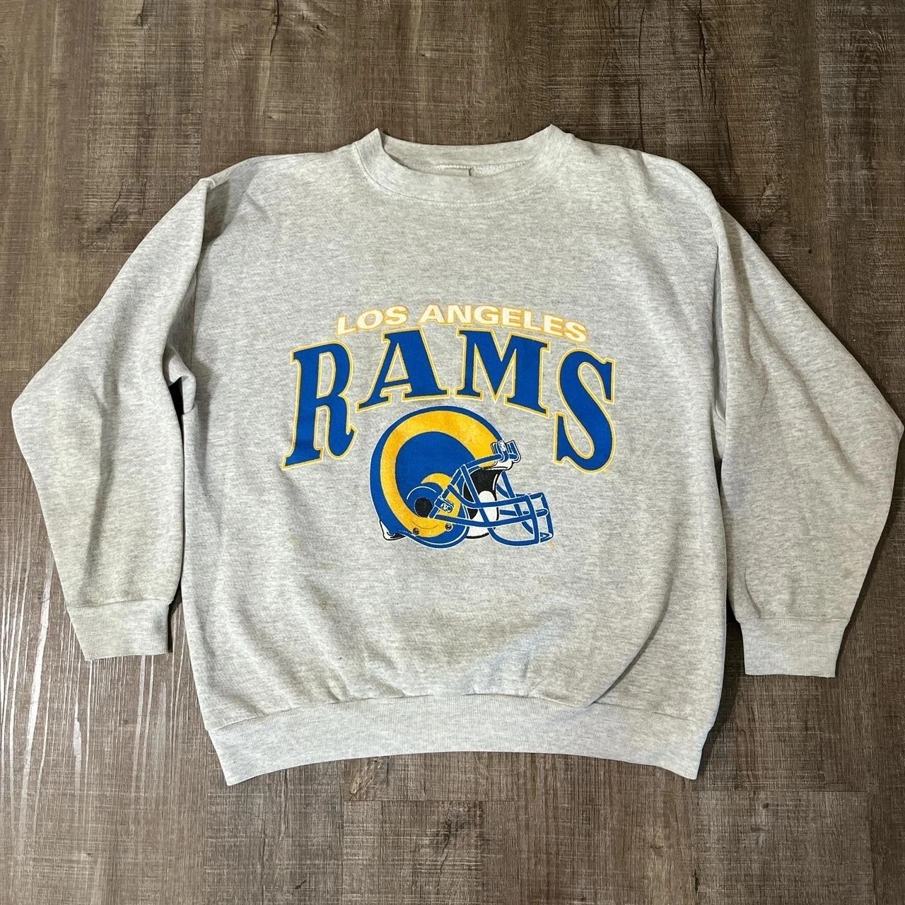 Vintage Los Angeles Rams Graphic Unisex Crewneck Sweatshirt Reprint