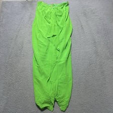 Renn Lime Green Strapless Pleated Maxi Lined Evening Dress Zip Back NWT Size XS
