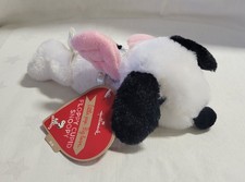 PEANUTS HALLMARK 7" FLOPPY CUPID SNOOPY VALENTINE'S DAY PLUSH-NEW W/ORIGINAL TAG