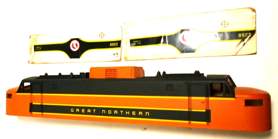 LIONEL 2358 PROFESSIONAL (NEW JERSEY GUY) REPRODUCTION SHELL WITH DECALS - Image 3 of 4