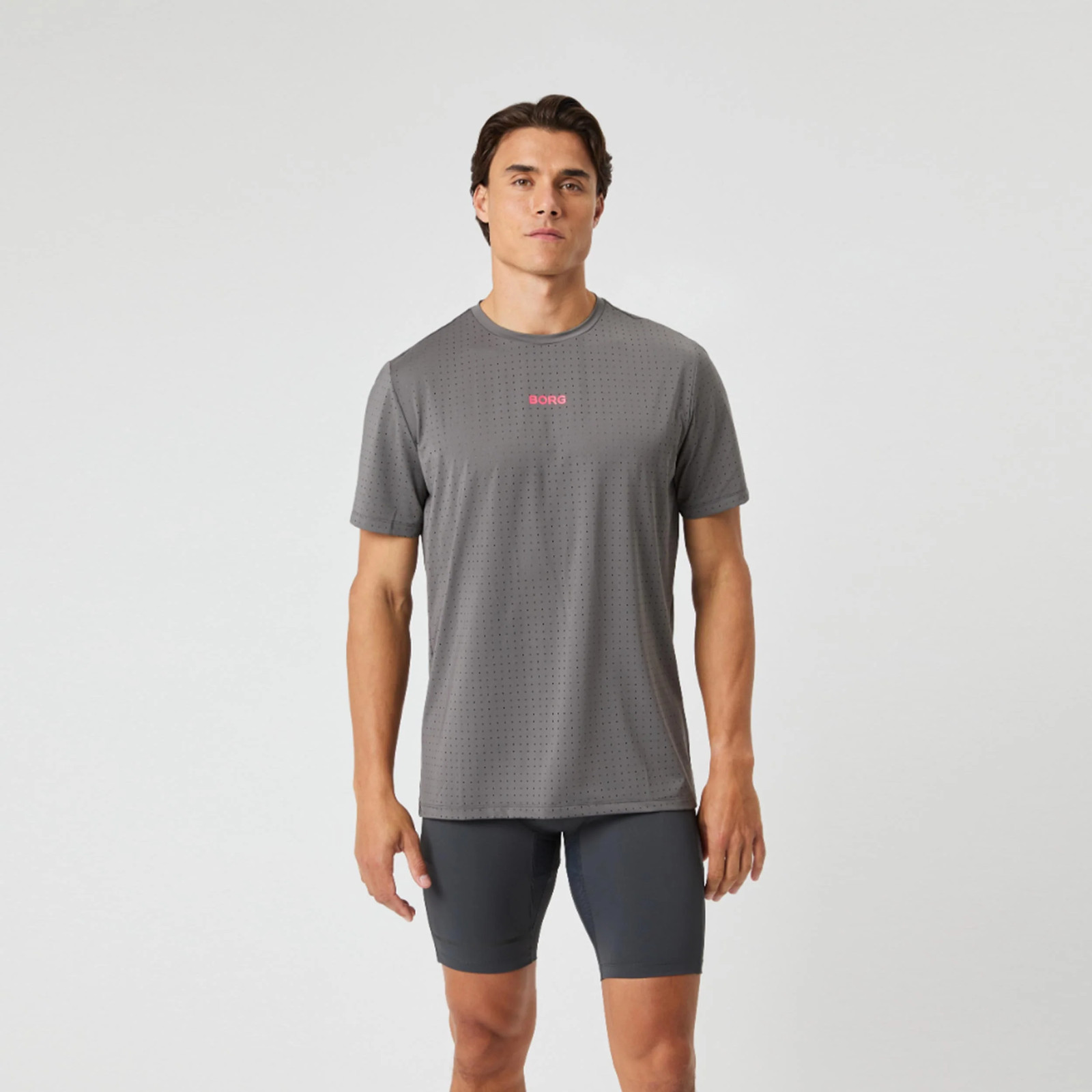 Bjrn Borg Performance Perforated T-Shirt Herren grau 8990₽