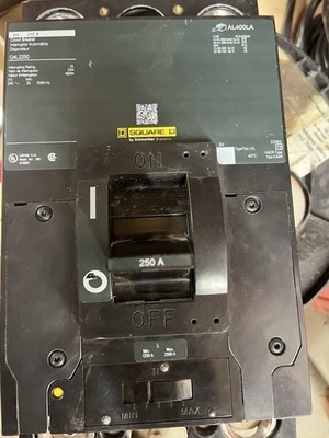 New Square D Q4L2250 Circuit Breaker 250A 2-Pole 240V
