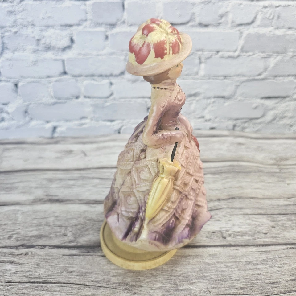 Pat. Sombrilla y monedero caja de música victoriana para dama P  Foto 2 de 4