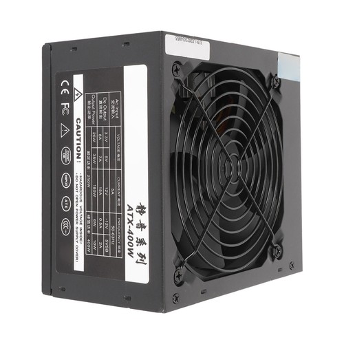 400W Power Supply Rated 250W Temperature Control Safety Desktop System Power CB - Afbeelding 3 van 22