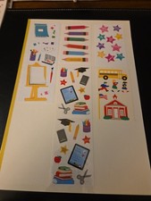 Mrs Grossman's School Themed Sticker Lot