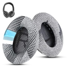 Cooling Gel Fabric Ear Pads Repl Bose QC45 QC35 II QC25 QC15 AE2 SoundLink Black