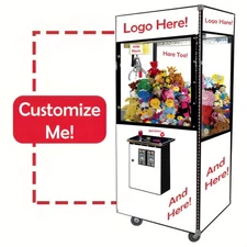 Game Room Guys Customizable Crane Claw Machine Arcade Game With DBA
