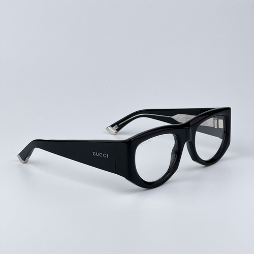 Gucci Women Sunglasses Black Transparent Rectangular GG1917S 002 BRAND NEW - Picture 7 of 9