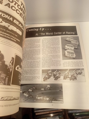 Cycle Week '82 - Daytona 200 Motorcycle (Magazine) Freddie Spencer Signature - Picture 16 of 23