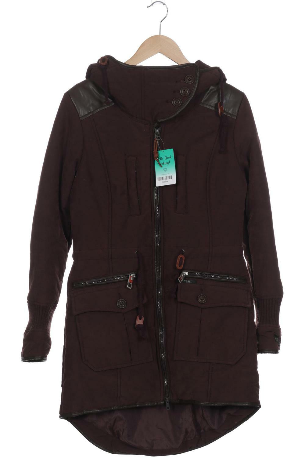 Khujo Mantel Damen Jacke Parka Gr. INT M Elasthan Baumwolle Kunstled... 310afe4 Khujo Mantel Damen Jacke Parka Gr. INT M Elasthan Baumwolle Kunstled... 310afe4