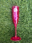 Set 2 Barbie Pink Champagne Flutes Plastic Cups Outdoor Party Baby Bridal Shower — photo 3