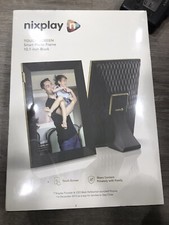 Nixplay - W10K Touch 10.1-inch LCD Smart Digital Photo Frame - Black/Gold