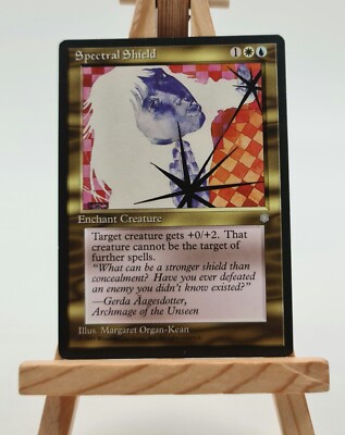 Spectral Shield Ice Age  Magic Karte  MTG  englisch (Spektralschild)