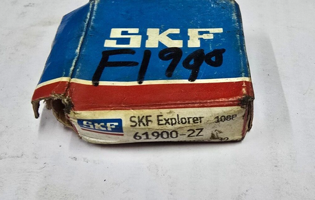 珍しいストラップ 61900 2Z BALL BEARING NEW SKF ITALY EXPLORER TWO SIDE SHELEDE