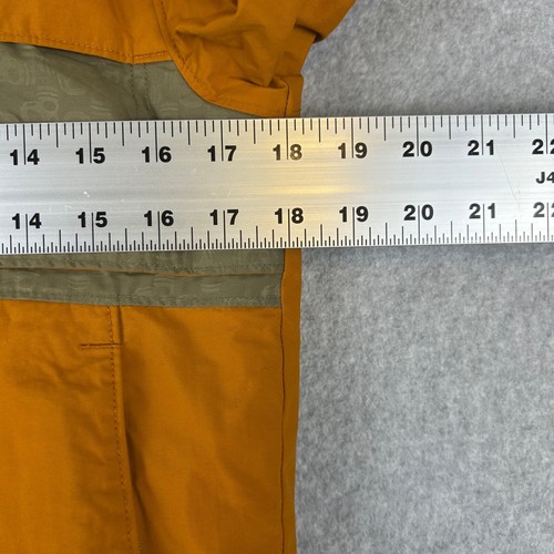 Columbia Convert Jacket Boy Youth (10/12) Orange Tan Gas Mask Patch Waterproof - Picture 8 of 24