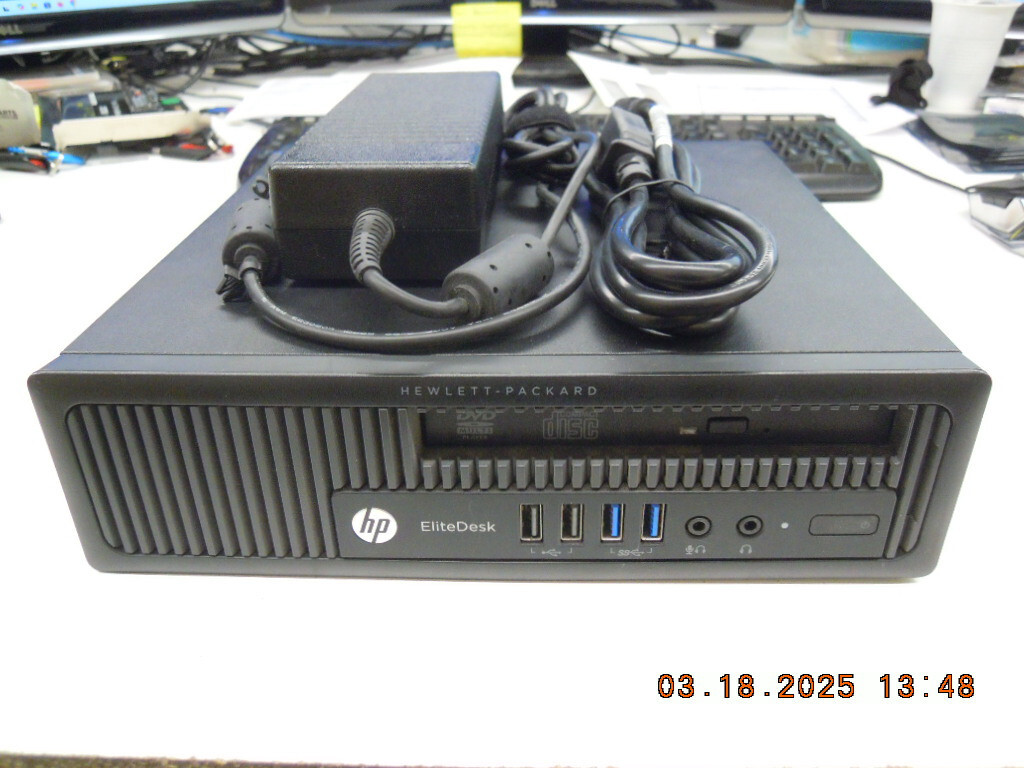 HP EliteDesk 800 G1 USDT | i5-4590S @ 3.00GHz | 16GB RAM | 960GB
