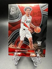 2021-22 Panini Spectra - Rookies #132 Keon Johnson (RC) Trail Blazers