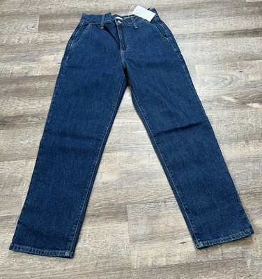 Old Navy Womens 2 Sky High Staight Leg Jeans Medium Wash J8
