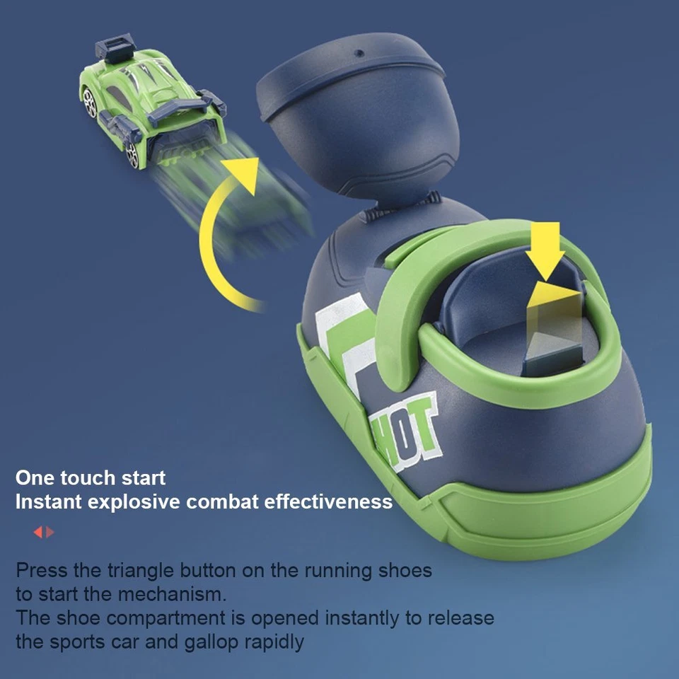 Educational Learning Toys for 1-3 Years Old Kid"s Running Shoes Car Shooting Toy - Image 4 of 4