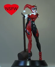 1/18 1/12 Harley Quinn Unpainted Unassembled Resin 3D Printing Model Garage Kits