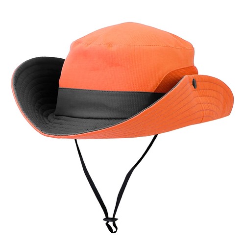 Women Summer Bucket Hat Packable Ponytail Wide Brim Sun UV Protection Travel Cap - Picture 30 of 34