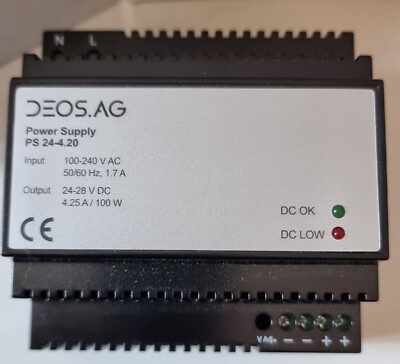 DEOS AG, DC-Spannungsversorgung, DS-PS-24-4-20, DS-350163