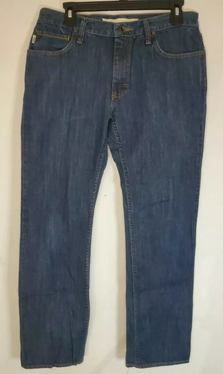 Vans Off The Wall Measures 32 x 30.5 V66 Slim Fit Dark Wash Denim Jeans