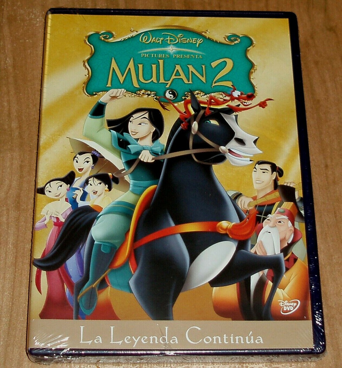 Mulan 2 The Legend Continuous DVD Disney Animation (no Open