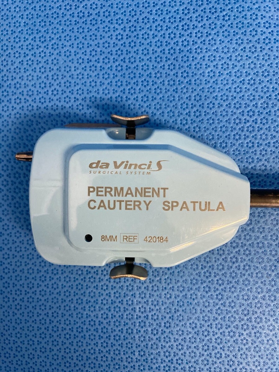 Da Vinci Intuitive 420184 8mm Permanent Cautery Spatula Endoscopy