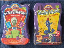 2 ~ CRANIUM ~ Super Showdown & Wacky Words ~ 667792231175 ~ New in Tin's