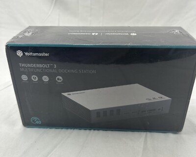 Yottamaster Thunderbolt 3 Dock with NVMe/SATA Docking Station P-DS06T