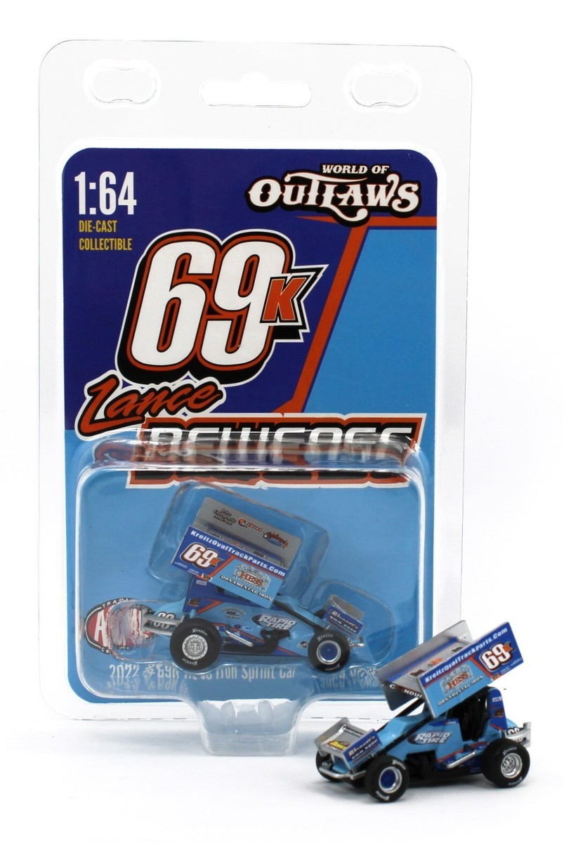 2022 ACME 1:64 SPRINT CAR *LANCE DEWEASE* #69k Kreitz Parts Hess